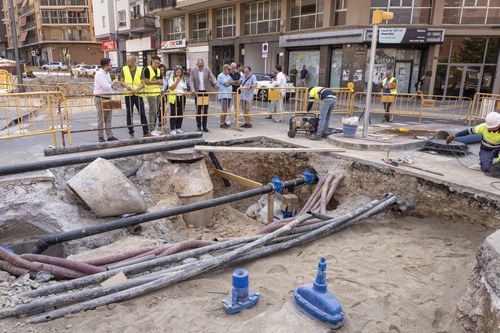Imatge de la notícia Les obres del carrer Pius XII renovaran la xarxa d’aigua i ampliaran les voreres