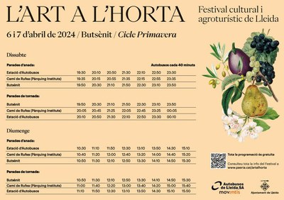 Mobilitat verda, aquest cap de setmana, al festival L’Art a l’Horta