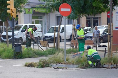 Neteja intensiva al barri del Clot