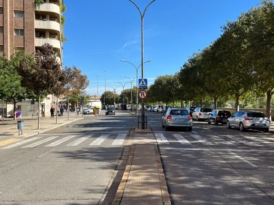 Nou encreuament semafòric a l’avinguda del Segre