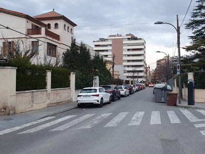 Obres per millorar l’accessibilitat a l’escola Sant Josep de Calassanç i al carrer Alfred Perenya