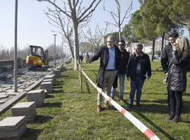 Imatge de la notícia Obres per millorar l'accés en bicicleta al barri d'Instituts-Sant Ignasi i al Camp Escolar 