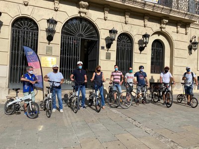 Pedalada tècnica per buscar solucions als problemes de mobilitat que troben els usuaris 