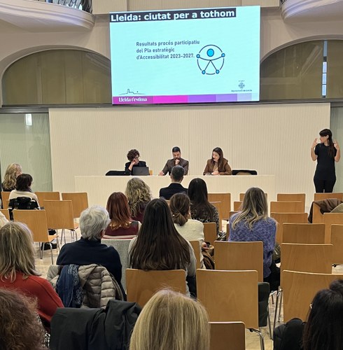 Imatge de la notícia Primeres mesures en marxa per millorar l’accessibilitat, fruit del treball conjunt amb entitats de la ciutat