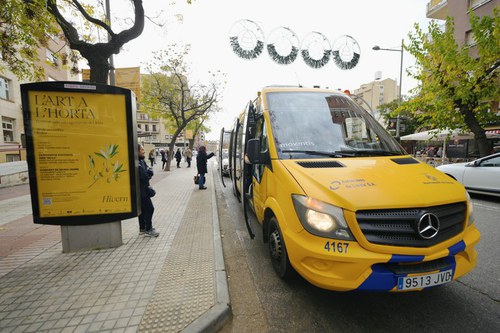 Imatge de la notícia Prop de mig miler de persones utilitzen el nou bus que connecta Ciutat Jardí amb la Zona Alta