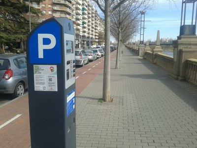 Quatre persones detingudes per pagaments fraudulents a parquímetres arran d'una denúncia de la Paeria