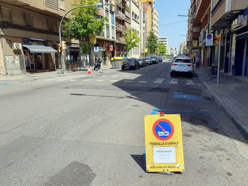 Imatge de la notícia Renovació del paviment de l’avinguda Alcalde Porqueras