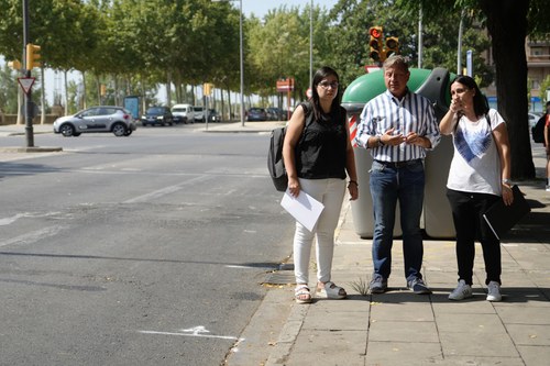 Imatge de la notícia Treballs nocturns fins divendres per reparar trams de ferm a les avingudes de Madrid i Blondel 