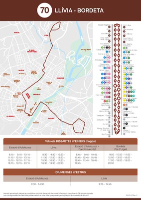 Una nova línia d’autobusos connectarà Llívia i la Bordeta els caps de setmana 