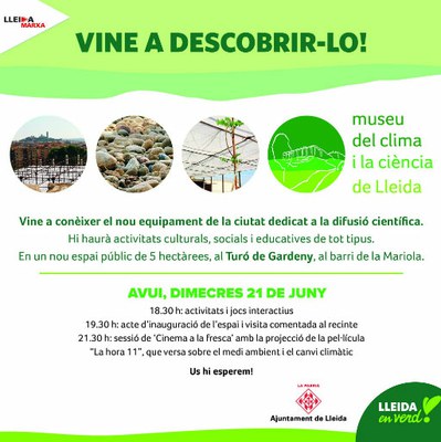 MUSEU DEL CLIMA I LA CIÈNCIA DE LLEIDA