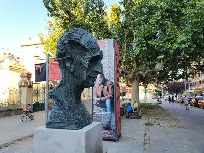 El bust en homenatge a Lluís Companys torna al seu emplaçament