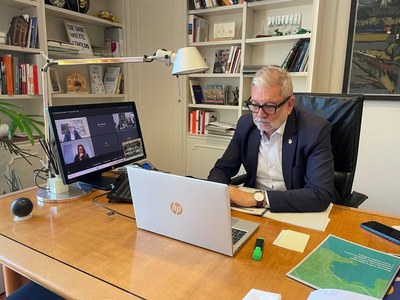 L’alcalde Larrosa proposa una línia estatal d’ajuts per a la recuperació de l’habitabilitat als centres històrics de les ciutats