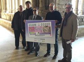 Imatge de la notícia La imatge del Campanar de la Seu Vella il·lustrarà 5,5 milions de cupons de l’ONCE