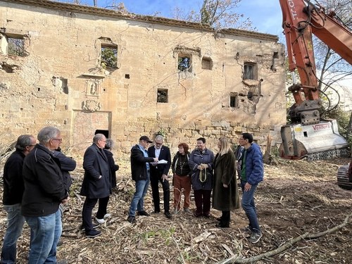 Imatge de la notícia La Paeria inicia la recuperació de l’antic Molí de Cervià