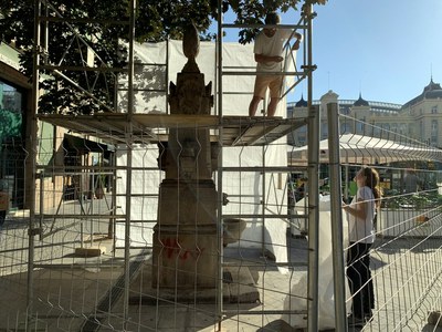 Restauració de la font històrica de Sant Francesc