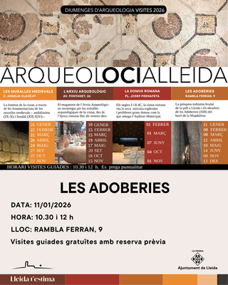 Tornen les visites guiades d’arqueologia, que han superat el miler de participants al 2025
