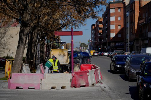 Imatge de la notícia Afectacions al trànsit per obres a Rovira Roure i Alcalde Porqueres