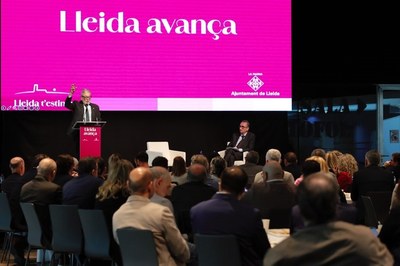 “Lleida és el nou motor econòmic de Catalunya i tenim una agenda transformadora”