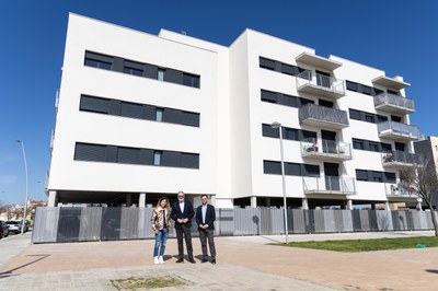 Alcalde Larrosa: "Sortir de la zona de mercat residencial tensat és gràcies, en part, a les polítiques de la Paeria per facilitar la construcció d’habitatge assequible"