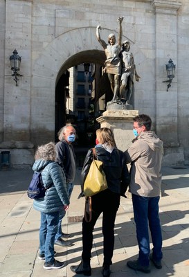 El conjunt escultòric d’Indíbil i Mandoni viatjarà a Barcelona per a la seva restauració 