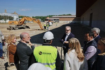 Fira de Lleida inicia les obres del seu primer pavelló desmuntable, mentre es dissenya el nou model firal