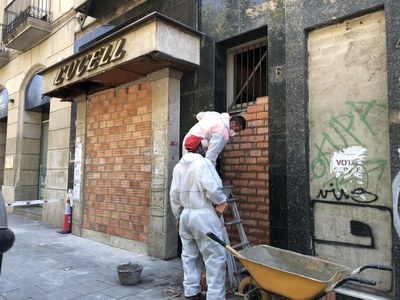 L’Ajuntament de Lleida trasllada els ocupants de Rambla Ferran 6 a recursos habitacionals adequats 