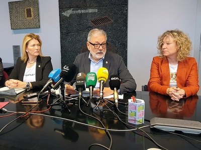 L’alcalde Larrosa reitera el compromís del govern per tirar endavant el pla de l’estació