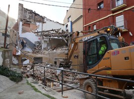 L’EMU enderroca un edifici al carrer Galera per construir fins a 11 habitatges de lloguer per a joves 