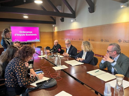Imatge de la notícia La nova Ordenança d’Impuls Econòmic de Lleida reduirà a la meitat els terminis dels tràmits municipals en els projectes estratègics