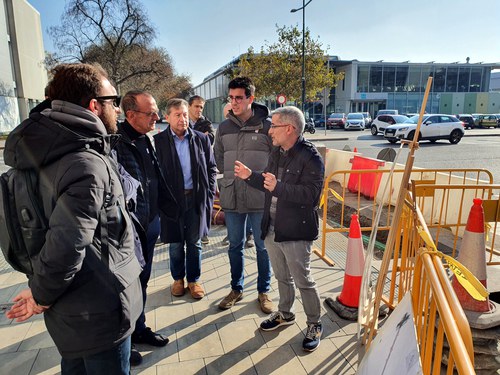 Imatge de la notícia La Paeria crea un nou eix per a vianants al carrer Girona 