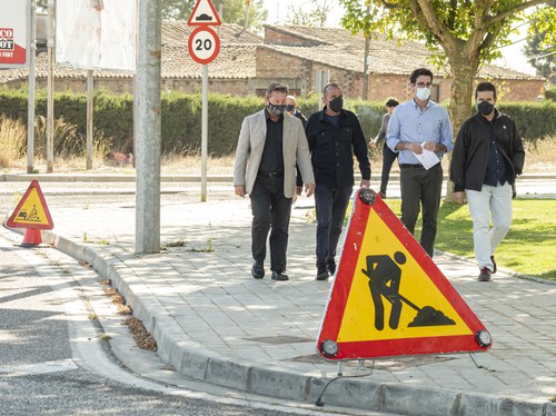 Imatge de la notícia La Paeria enceta la millora dels accessos per carretera a la ciutat