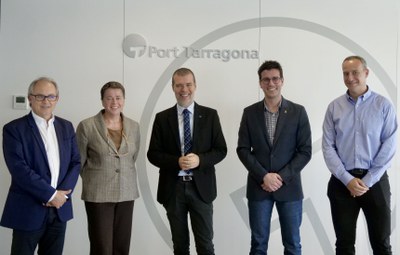 La Paeria i el Port de Tarragona treballaran plegats per impulsar l'estació de mercaderies del polígon de Torreblanca com a port sec 
