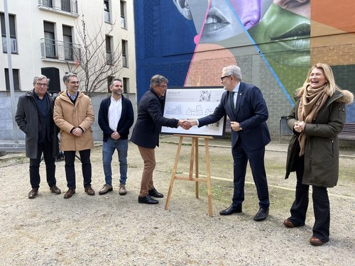 Imatge de la notícia La Paeria i la cooperativa TAU Catalunya Sostenible i Social impulsen 11 habitatges assequibles de lloguer per a joves al Centre Històric