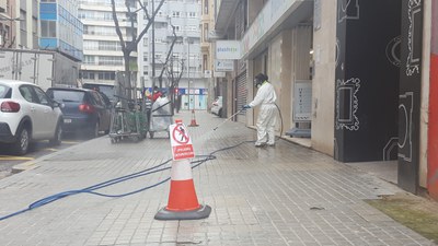 La Paeria incrementa el servei de neteja a Lleida 