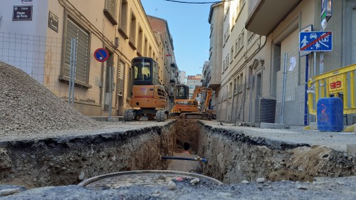 Imatge de la notícia La Paeria inicia la renovació del clavegueram del passatge de l'Empordà al Centre Històric 