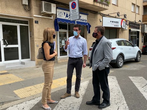 Imatge de la notícia La Paeria millora el carril bici al barri de la Bordeta 