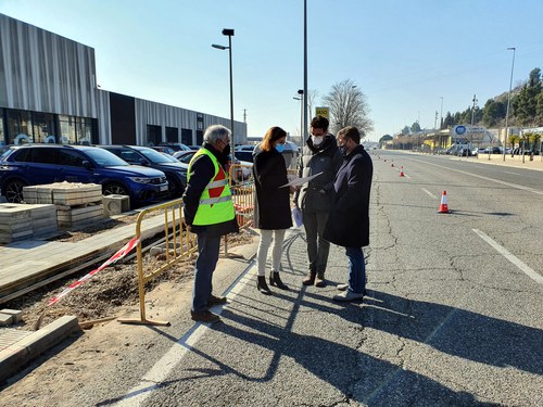 Imatge de la notícia La Paeria millora la seguretat viària entorn de l’avinguda de l’Exèrcit 