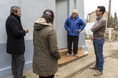 La Paeria realitza obres de millora al local de l’AV La Caparrella 