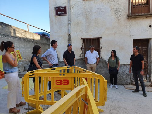 Imatge de la notícia La Paeria renova la xarxa d’aigua, el clavegueram i el paviment del carrer Martos 