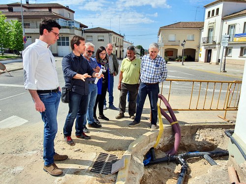 Imatge de la notícia La Paeria renova les canonades d’aigua potable a Sucs 