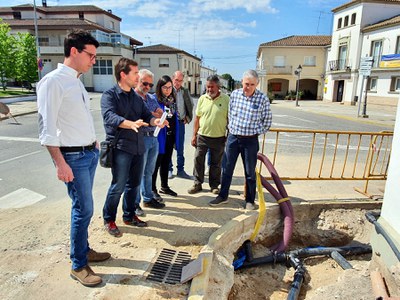 La Paeria renova les canonades d’aigua potable a Sucs 