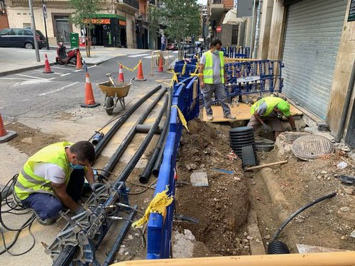 Imatge de la notícia La Paeria reprèn les obres de millora de la xarxa d’aigua al carrer Bonaire 