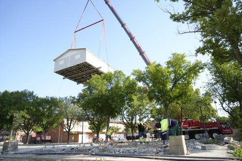 Imatge de la notícia La Paeria trasllada el local social de l’Associació de Veïns de Ciutat Jardí a la plaça Les Valls 