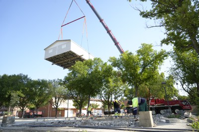 La Paeria trasllada el local social de l’Associació de Veïns de Ciutat Jardí a la plaça Les Valls 