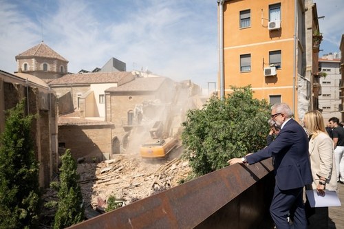Imatge de la notícia Larrosa: “El procés de transformació del Centre Històric és irreversible”