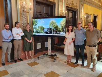 Les obres de rehabilitació del Palau de Vidre, a punt d’inici