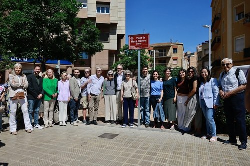 Imatge de la notícia Lleida dedica una plaça a l’empresària Mercè Claverol Torm