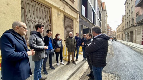 Imatge de la notícia Llesta la renovació del clavegueram del Passatge de l’Empordà 