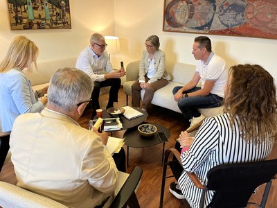 Paeria i Generalitat cerquen fórmules de col·laboració per impulsar la regeneració urbana, la rehabilitació d’habitatges i la nova construcció