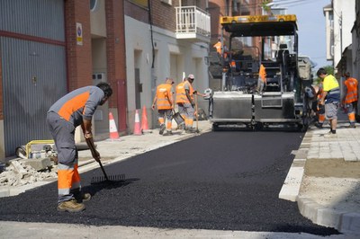 Renovació de les canonades a la Travessera Sant Jordi